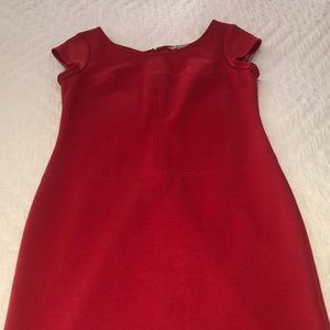 Banana republic cap sleeve stretch dress